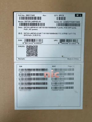 #ad #ad S5735 L48P4S A1 Ethernet Switch S5735 L48P4S A1 $710.00