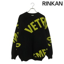 Vetmon 22AW UA53KN200Y Giant Logo Knit Mens M...