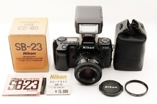 Nikon F-801 35mm SLR Film Camera w/ AF Nikkor 35-70mm f3.3-4.5 Lens Tested