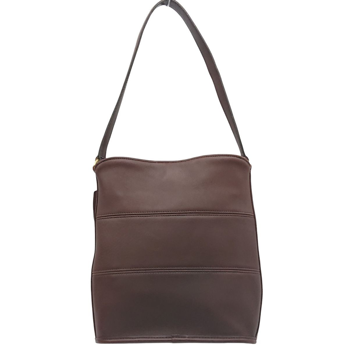 Old Coach Shoulder Bag Brown Tote Bag Made in USA Vintage Leather
