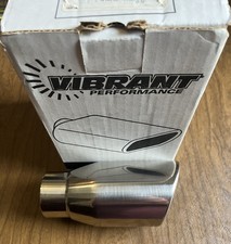 Vibrant Performance Vib 1305 Stainless Steel Slant Exhaust Tip 2 Inlet3outlet