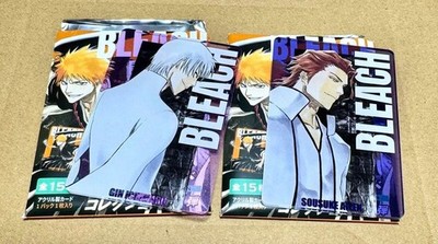 BLEACH Aizen Sosuke Ichimaru Gin Status Card Collection 2Piece Set