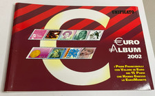 Briefmarken Europa 2002 Euro Album der Erstausgaben mit Eurowerten.