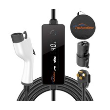 Level 2 EV Charger Including J1772 to Tesla Adapter - 40amp 110-240V 25ft EV ...