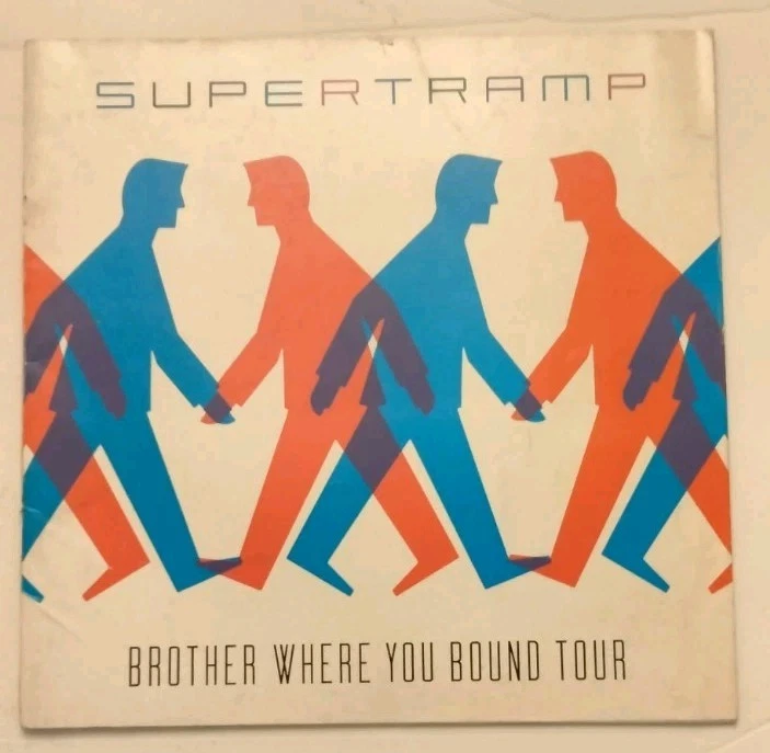 Supertramp It's Raining Again Promo with Roger Hodson Autograph and Tour Book - Image 4 of 4