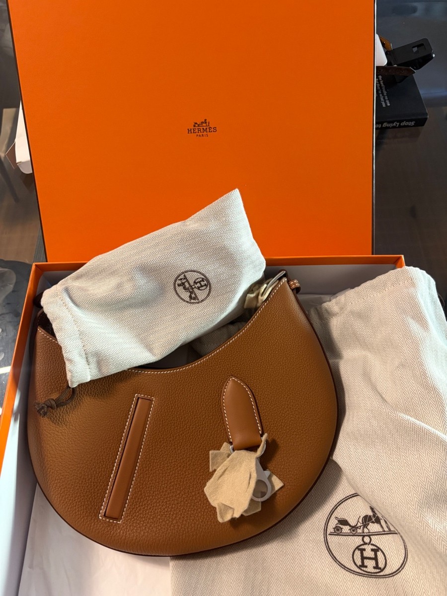 Hermès Arçon Bag Gold Togo & Swift Leather Palladium Hardware 2024