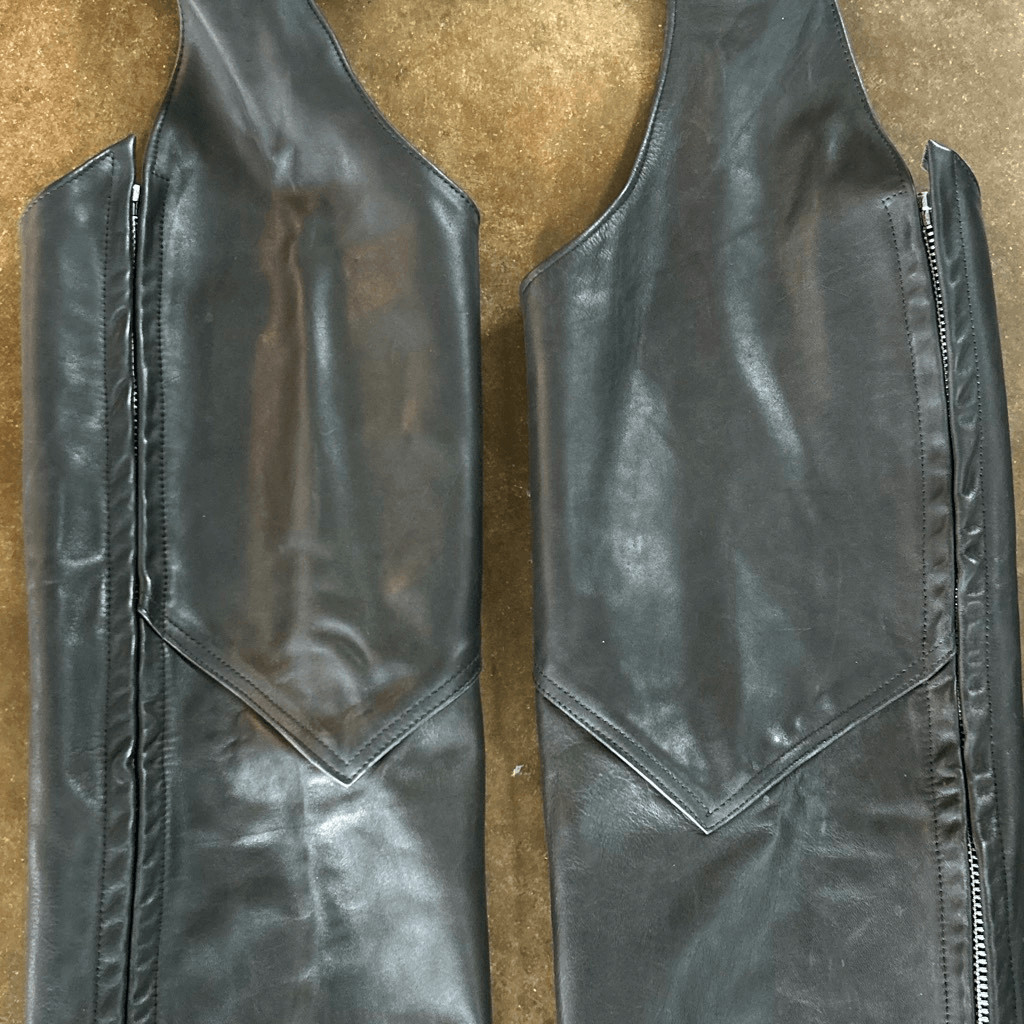 ProTech Performance Full Chaps Genuine Leather Sz… - image 3