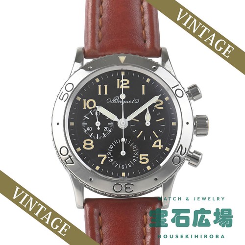 Breguet Aeronavale Early Model 3800ST/92/3W6 Men's Watch From Japan G0404