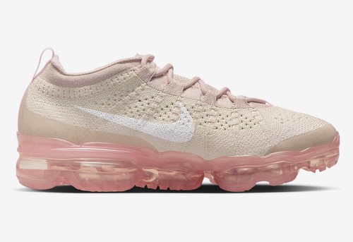 Nike Air VaporMax 2023 Flyknit Oatmeal Pink Oxford Women’s Sz 5.5 DV6840-101 - 第 3/6 張圖片