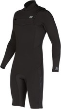BILLABONG Men's 202 ABSOLUTE CZ L/S Spring Suit - BLK - Small - NWT