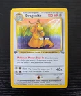 1st Edition Dragonite 4/62 Holo Fossil LP Lightly Played First Edition Pokemon