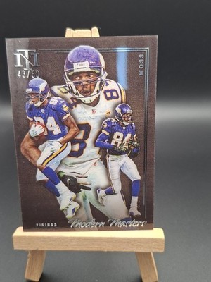 2022 Panini National Treasures - Modern Masters Randy Moss #MMA-14 /50