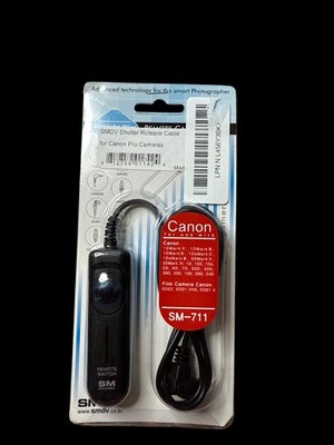 SMDV SM-711 Shutter Release Cable Remote Switch for Canon DSLR Cameras   New