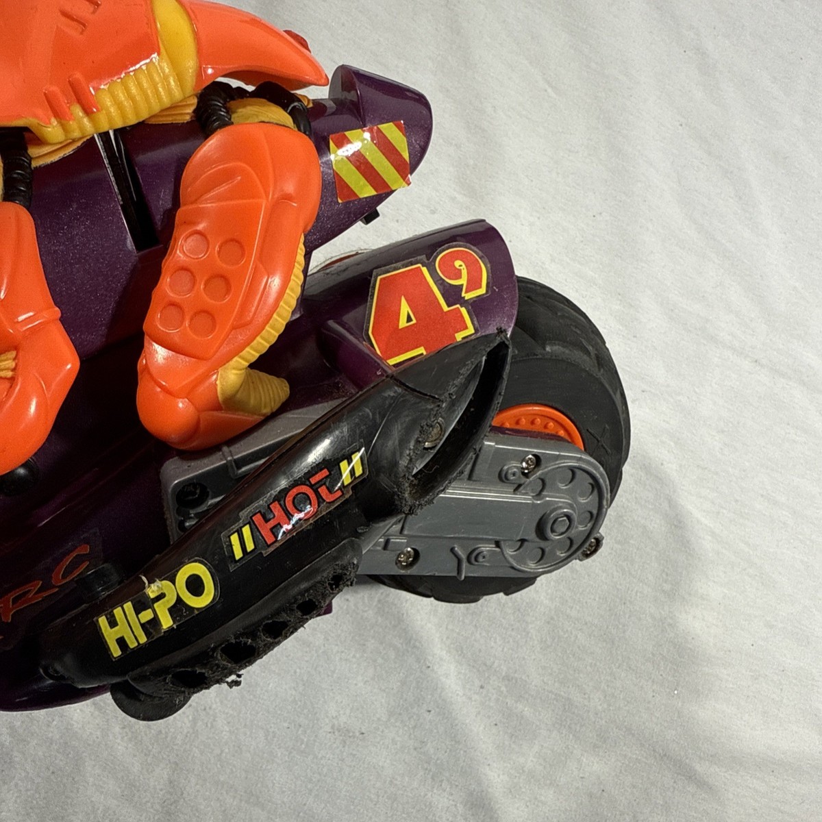Vintage Kenner 1995 Ricochet RC Stunt Motorcycle Pre-Owned W/ Box