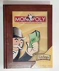 New ListingNEW Hasbro 42749 MONOPOLY Vintage Game Collection Wooden Bookshelf Board NISP