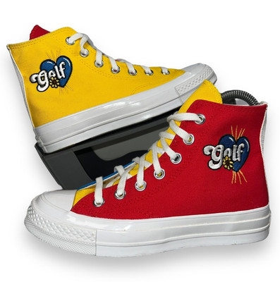 Converse x Golf Wang Chuck 70 High Top Tri-Panel Multicolor 169910C 2020