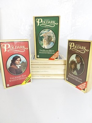 Vintage Winston Graham Paperback Poldark Book Bundle 1-7 Paperbacks