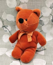 RARE! Vintage 'FOX' All Creatures By Bullion Box Orange/Brown 6in Beanie Toy VGC