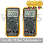 FLUKE 15B/17B MAX Digital Multimeter Audible/Visual Alarm CATIII 600V AC/DC*