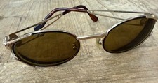Versace Vintage Gold Sunglasses MOD G98 COL 07M 51-19 made in Italy