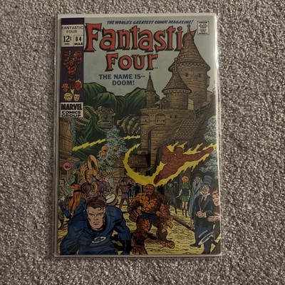 FANTASTIC FOUR #84 VF/NM/ NM- 8.0 Expected MARVEL COMICS 1969 *DOOM!