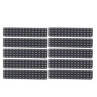10x Nozzle Silicone Brush 28x5.6mm 3D Printer Nozzle Silicone Cleaning Brush For