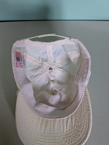 Vintage Abb Red & White Snapback Trucker Hat Made IN USA - Picture 3 of 10