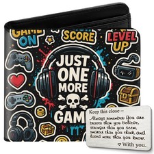 Kids Wallet for Boys with Card, Teen Ages Gamepad1