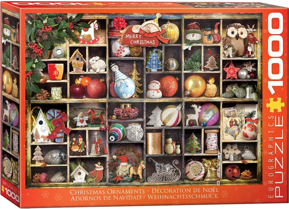 Eurographics - Christmas Ornaments Puzzle 1000pc - image 2 of 2