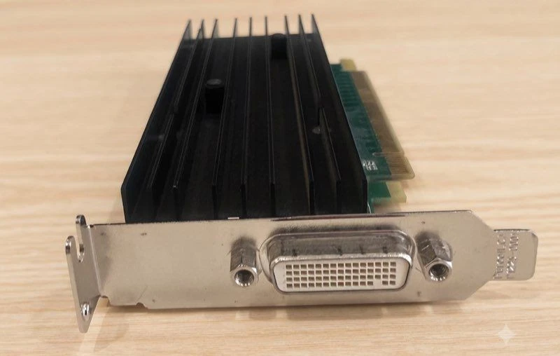 Carte Graphique Pro NVIDIA Quadro NVS 290 – Interface : PCIe - Idéal Bureautique - Photo 1/3