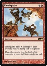 1x Earthquake Moderate Play MTG Magic - Kid Icarus -