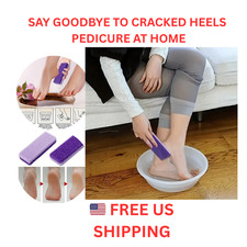 4 Pack Foot Pumice Stone Callus Remover Heel Scrubber Dead Skin Pedicure Tool