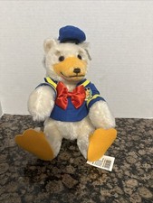 1993 Steiff Donald Duck Walt Disney World Teddy Bear Doll Convention w Pin DFC