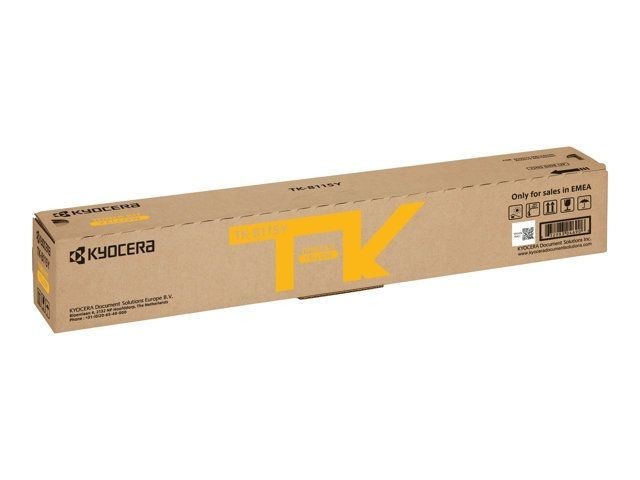 Toner Kyocera TK-8115Y jaune authentique pour des impressions professionnelles nettes