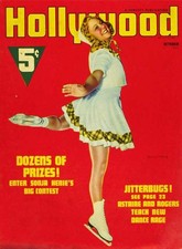Sonja Henie Movie Poster Hollywood Magazine Cover 1940's 27x40