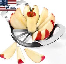 4.72 Inch Extra Large Apple Slicer with 12 Blades -Easy to Use - Dishwasher Safe