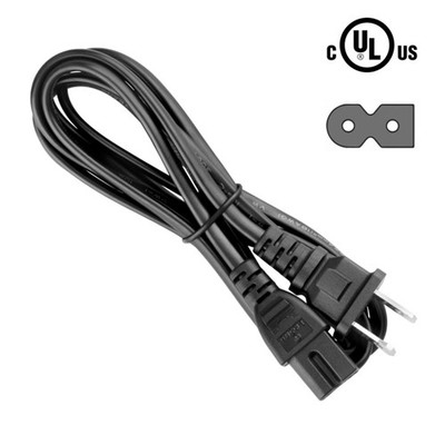 UL 6ft AC Power Cord For VIZIO TV D50f-F1 D43f-F1 D32f-F1 D43-F1 D43f-E1 D32f-E1