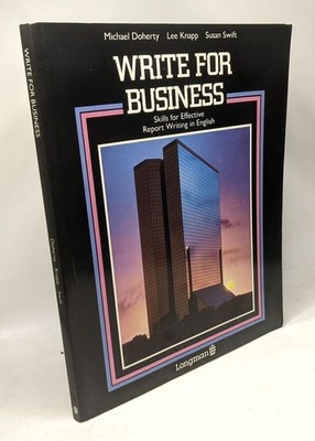 Write for Business: Skills for Effective Report Writing in English | Guter Zustand