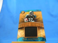 Dede Westbrook Gold Standard 2017 Newly Minted Jersey Materials 142/199