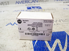 New Allen Bradley 100-KWT Feeder Terminal Ser A