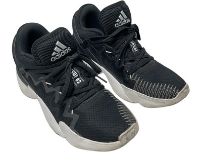 Adidas Don Issue 2 Mens Sz 6.5 Basketball Shoes Black White Mid Sneakers
