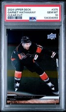 2024-25 Upper Deck Series 2 Clear Cut Garnet Hathaway #375 🔥🔥POP 1 PSA 10🔥🔥