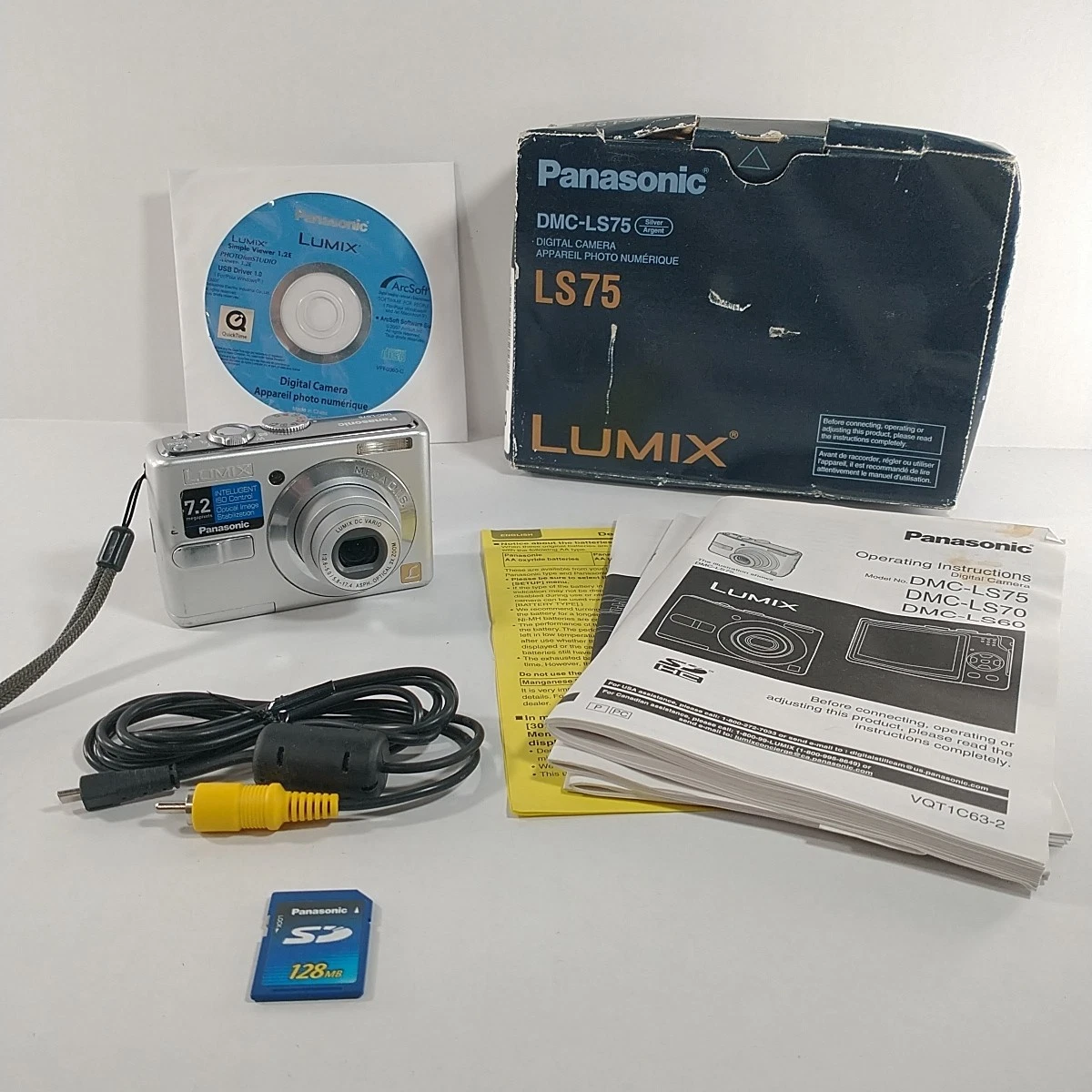 Panasonic LUMIX DMC-LS75 Digital Cameras for sale | eBay