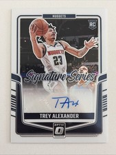 2024-25 Panini Donruss Optic - Signature Series Trey Alexander #SS-ALX (RC)