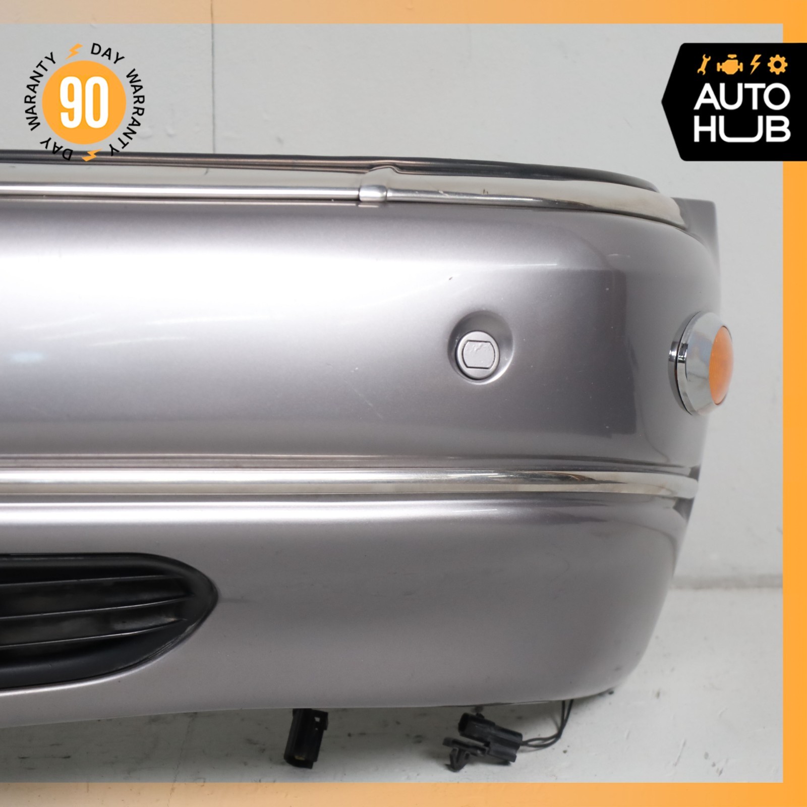 00-02 Rolls Royce Silver Seraph Front Bumper Cover Assembly Silver OEM
