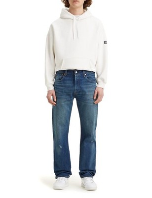 Levi's Herren Jeans 501 Original Fit Slim, Float On Cloud Blau, W27 L28