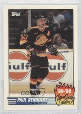 1990-91 Topps Team Scoring Leaders Tiffany Paul Reinhart #5 0a7