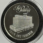 1981 Peabody Hotel Memphis Vintage Rare Coin 1 Troy Oz .999 Fine Silver Round