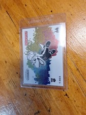 T-REX COLOR BLAST! 2024-2025 Panini NBA Monopoly rookie Prizm Mascots SSP ! 