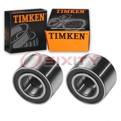 2 pc Timken Rear Wheel Bearings for 1987-1993 Lada Signet Axle Drivetrain uj